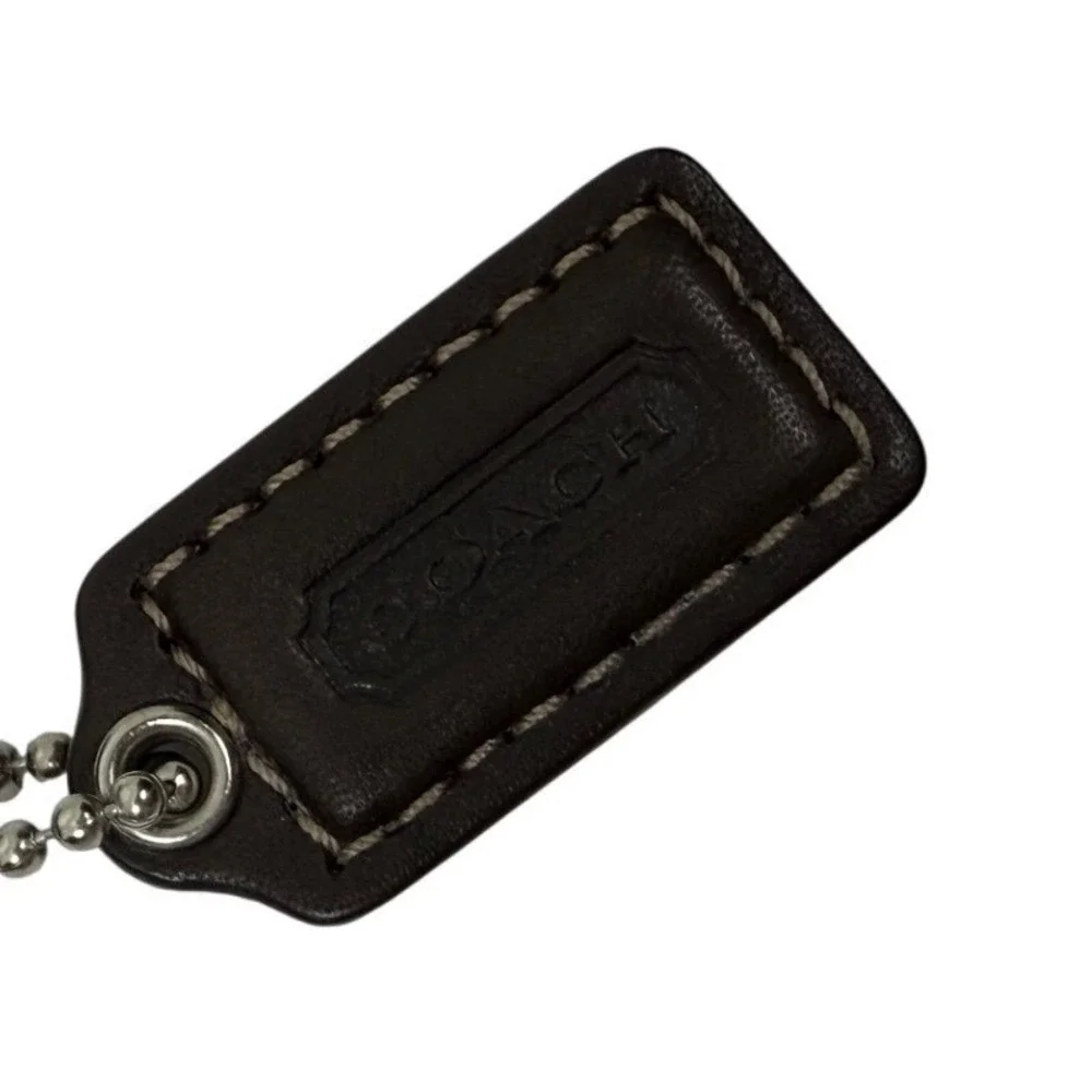 COACH Brown Soho Large Leather Wristlet
